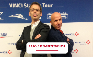 Cédric Levret (gauche), fondateur de Furet Company, et Jean-Marc Nagy (droite), business developper chez Furet Company.