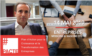 François Perret, intervenant à l'événement du 14 mai "Entreprises : missions et raisons d'être"