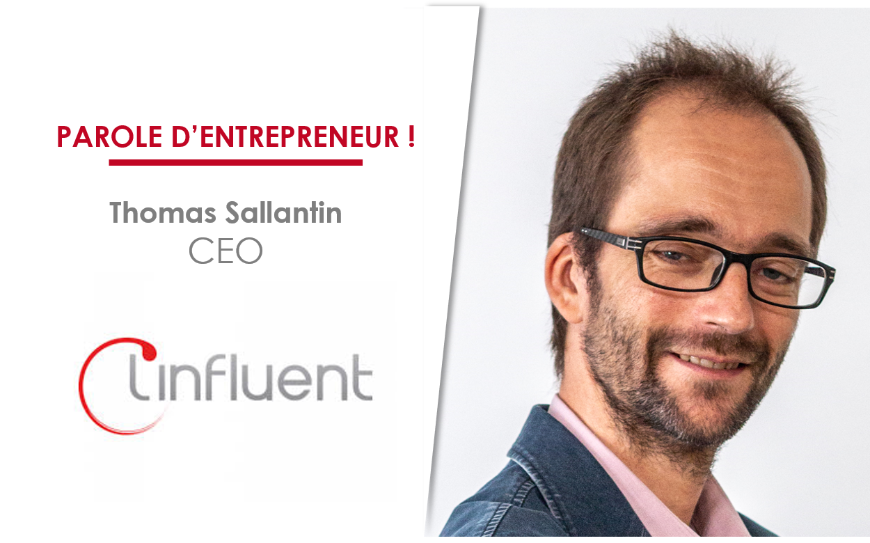 Thomas Sallantin, CEO de Linfluent