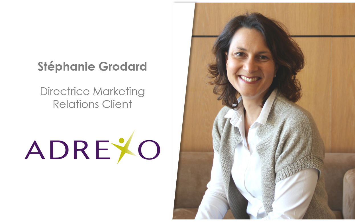 Stéphanie Grodard, Directrice Marketing Relations Clients, Adrexo